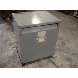 Sorgel 3 Phase, 75KVA Insulated Transformer, CAT No. 75T3H