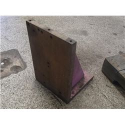 Steel Right Angle Plate, Overall: 12" x 12" x 18"