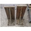 Image 4 : Steel Right Angle Plates, Overall: 8" x 8" x 19"
