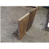Image 2 : Steel Right Angle Plates, Overall: 8" x 8" x 19"
