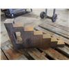 Image 2 : Steel Right Angle, Multi-Level Plate, Overall: 3" x 13.5" x 24"