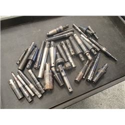 Lot of Misc Size/Capacity End Mill Holder Adapters