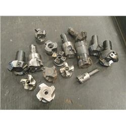 Misc Sized Indexable Face Mills, No Insert set screws