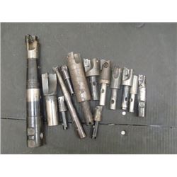 Lot of Misc Indexable Milling Units, No info on units