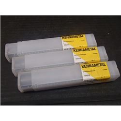 New Kennametal 16mm Solid Carbide Custom Form Reamers, Coolant Thru