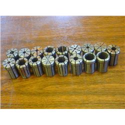 DA180 Collets, 17 Total