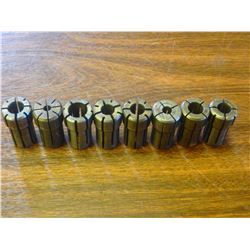 DA100 Collets, 8 Total