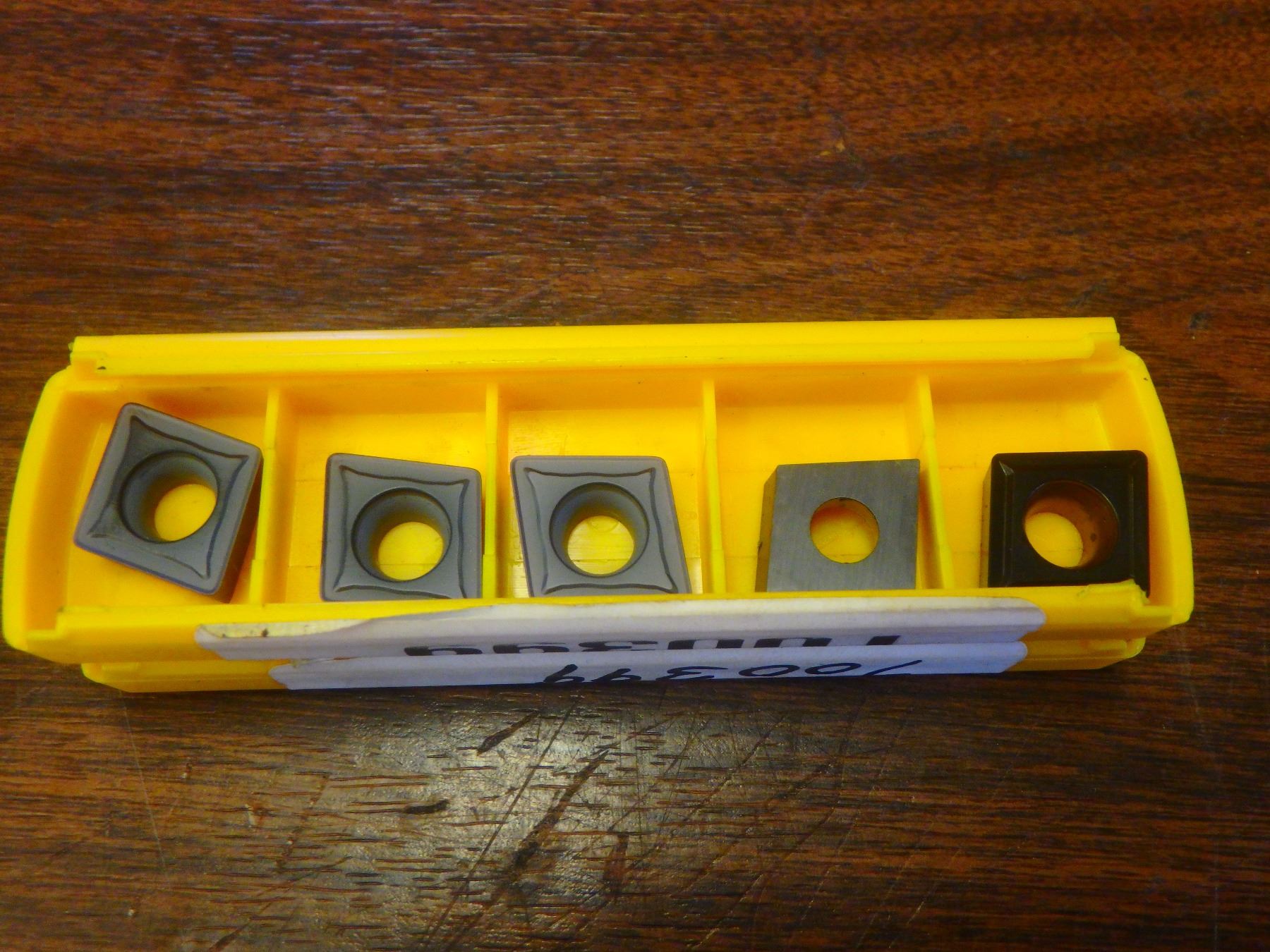 New Kennametal Carbide Inserts, P/N: CCMT120408MW