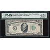 Image 1 : 1934D $10 Philadelphia Federal Reserve Note PMG 65EPQ