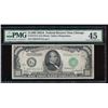 Image 1 : 1934A $1000 Chicago Federal Reserve Note PMG 45