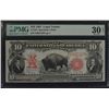 Image 1 : 1901 $10 Bison Legal Tender Note PCGS 30NET