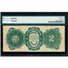 Image 2 : 1891 $2 Silver Certificate PMG 25