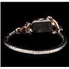 Image 2 : Beleco 14KT Two-Tone Gold Diamond Ladies Vintage Watch