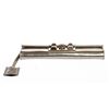 Image 4 : Gucci Metallic Silver Leather Evening Clutch Bag