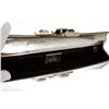 Image 6 : Gucci Metallic Silver Leather Evening Clutch Bag