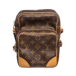 Louis Vuitton Monogram Canvas Leather Amazone Crossbody Bag