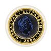 Image 1 : 2000 Bi-Metal Gold and Titanium Tupenny Blue Crown 1oz Coin