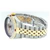 Image 2 : Rolex Mens 2 Tone 14K Silver Diamond & Ruby Datejust Wristwatch