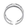 Image 2 : 0.45 ctw Diamond Ring - 18KT White Gold