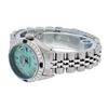 Image 4 : Rolex Ladies Stainless Steel Ice Blue Diamond & Sapphire Datejust Wristwatch