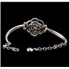 Image 3 : 14KT White Gold 0.43 ctw Diamond Bracelet