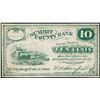 Image 1 : 1862 Ten Cents Summit County Bank Obsolete Note