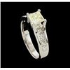 Image 4 : 2.20 ctw Diamond Ring - 18KT White Gold