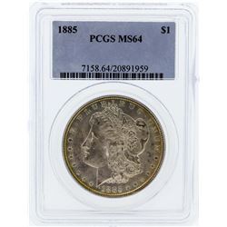 1885 PCGS MS64 Morgan Silver Dollar