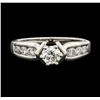 Image 2 : 0.80 ctw Diamond Ring - 14KT White Gold