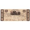 Image 1 : 1814 $1 Jefferson - Bank of New Salem ,OH - Obsolete Bank Note