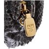 Image 5 : MCM Navy Blue Python Snakeskin Clutch Bag