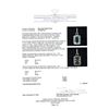Image 3 : 15.42 ctw Aquamarine and Diamond Pendant - 18KT White Gold