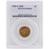 Image 1 : 1909-S VDB 1 Penny Genuine Lincoln Head Copper Coin