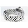 Image 4 : Rolex Mens Stainless Steel Black Baguette Diamond Dial & Sapphire Datejust Wrist