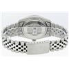 Image 5 : Rolex Mens Stainless Steel Black Diamond 36MM Datejust Wristwatch