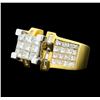 2.10 ctw Diamond Ring - 14KT Yellow And White Gold