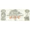 Image 2 : 1854 $10 Farmers Merchant Bank, Memphis, TN Obsolete Bank Note