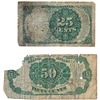 Image 2 : Lot (2) Fractional Notes 1874 & 1875