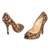 Christian Louboutin Leopard Pony Hair Maryl 120 Pumps Heels Shoes 37