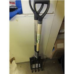 Garden spade squar end and Garden fork