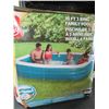 Image 1 : Play Day 10 ft 3 ring Family Pool / untested