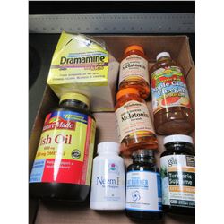 Flat of New Health Items / Meletonin / Fish Oil / Apple Cider Vinegar & more