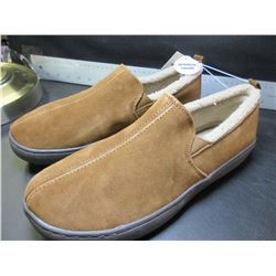 New Mossimo Genuine Suede Mens Slippers non marking sole / size 12