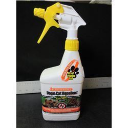 Liquid Fence Dog & Cat Repellent / Stops bad habits keep cats out of flowerbeds