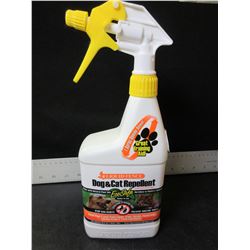 Liquid Fence Dog & Cat Repellent / Stops bad habits keep cats out of flowerbeds