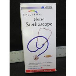 New Mabis Spectrum Nurse Stethoscope / 22" y-tubing