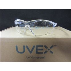 5 New Pairs Uvex Clear Safety Glasses by Honeywell