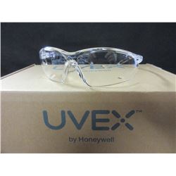 5 New Pairs Uvex Clear Safety Glasses by Honeywell