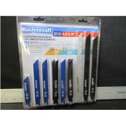 New MasterCraft 32 piece Recip/Sawzall Blades / 4-6-& 9 inch