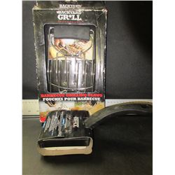 New Back Yard Grill BBQ Grilling Claws & BBQ Stone Cleaner for grill